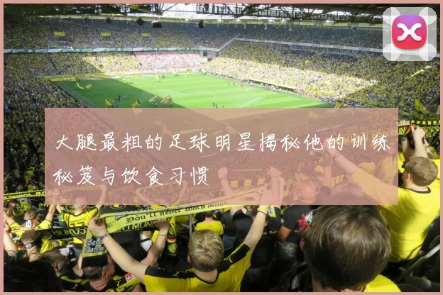 大腿最粗的足球明星揭秘他的训练秘笈与饮食习惯