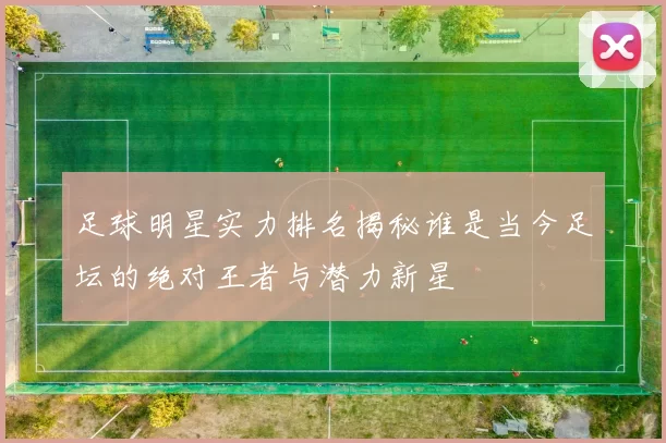 足球明星实力排名揭秘谁是当今足坛的绝对王者与潜力新星