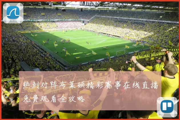 热刺对阵布莱顿精彩赛事在线直播免费观看全攻略